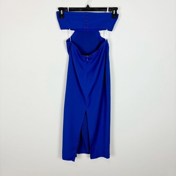 Lovers and Friends Maves Midi Dress in Royal Blue Size XS - Picture 6 of 14